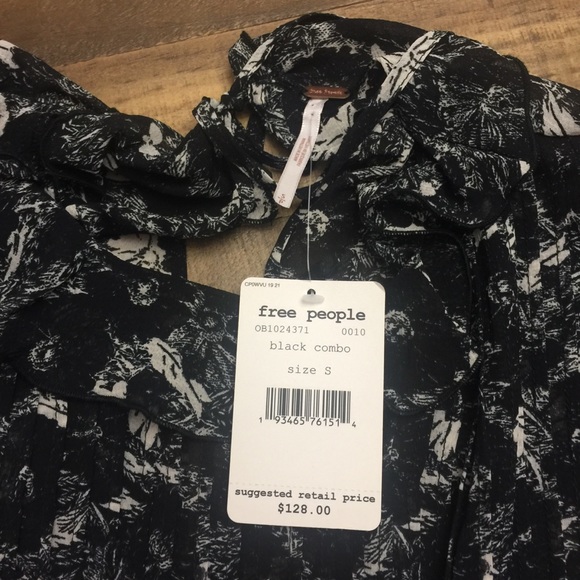 NWT Free People mini Dress  tunic. Size S - Picture 11 of 15